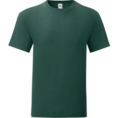 Fruit of the Loom Iconic T-shirt 5-pack - Forest Green