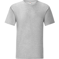 Fruit of the Loom Iconic T-shirt 5-pack - Heather Grey