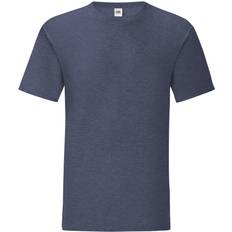 Fruit of the Loom Iconic T-shirt 5-pack - Heather Navy