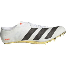 adidas Adizero Prime Sprint Spikes - Cloud White/Core Black/Solar Red