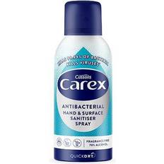 Fragrance Free Hand Sanitisers Carex Anti-bacterial Hand & Surface Sanitiser Spray 100ml