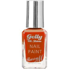 Barry M Gelly Hi Shine Nail Paint GNP73 Spicy Mango 10ml