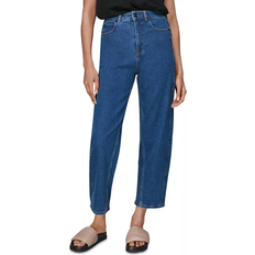 Whistles High Waist Straight Barrel Jeans - Denim