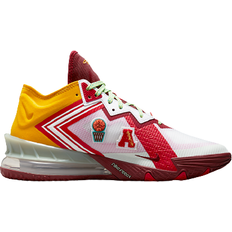Nike Mimi Plange x LeBron 18 Low M - White/Team Red/Dark Sulfur