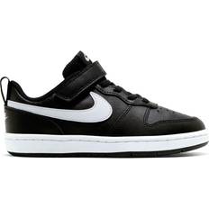 Nike Court Borough Low 2 PSV - Black/White/Black