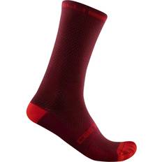 Castelli Herren Socken Castelli Superleggera T 18 Socks Men - Bordeaux