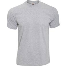 Fruit of the Loom Screen Stars Original Full Cut Short Sleeve T-shirt - Heather Grey