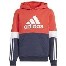 adidas Boy's Colorblock Hoodie - Legend Ink/Vivid Red/White (GS8884)