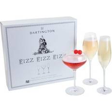 Dartington Fizz Fizz Fizz Champagne Glass 3pcs