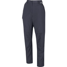 Regatta Women's Chaska II Zip Off Walking Trousers - Seal Grey