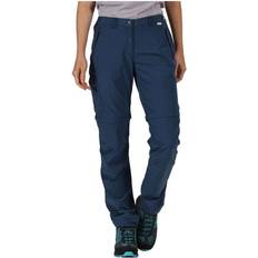 Regatta Women's Chaska II Zip Off Walking Trousers - Dark Denim