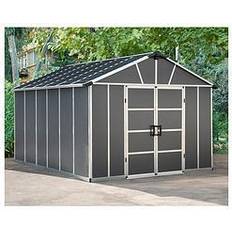 Palram Cobertizos Palram Yukon 11X13.1 Dark Grey Shed+Floor Wpc (Área de construcción )