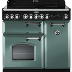 110cm - Convection/ Fan Oven Ceramic Cookers Rangemaster CDL90ECMG/C Green