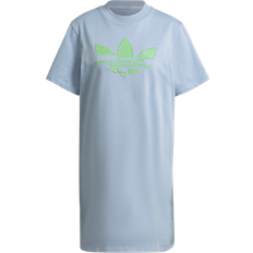 adidas Adicolor Shattered Trefoil Tee Dress - Ambient Sky
