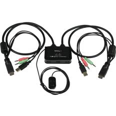 StarTech 2xHDMI/2xUSB A/4x3.5mm-2xUSB A/HDMI/2x3.5mm M-F 0.8m