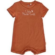 1-3M Playsuits CeLaVi I Love Planet Earth Romper - Bombay Brown (330371-2042)