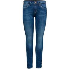 Only Kendell Regular Ankle Skinny Fit Jeans - Blue/Medium Blue Denim