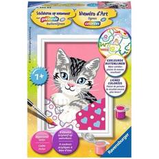 Kat Creativiteitssets Ravensburger Paint by Numbers Pussy