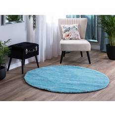 Blu - Rotondo Tappeti Beliani Demre Blu 140cm