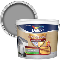 Dulux Grey - Outdoor Use Paint Dulux Weathershield Ultimate Protection Wall Paint Concrete Grey 10L