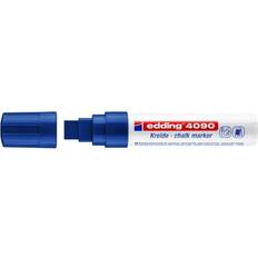 Edding 4090 Chalk Marker 4-15mm Blue