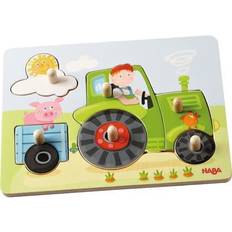 Steckpuzzles Haba Clutching Puzzle Peters Farm 6 Pieces