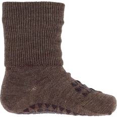 18-24M Sokker Go Baby Go Non Slip Socks - Brown Melange (244)