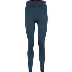 Hummel Clea Seamless Tights Women - Blue Nights Melange