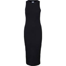 Midikleider - Slim-fit Vero Moda Tight Fit Midi Dress - Black