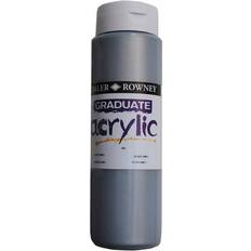 Silver Acrylic Paints Daler Rowney Graduate Acrylic Silver Imitation 500ml