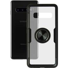 Ksix Funda para samsung galaxy s10, semirrígida, magnético para soporte coche, transparente