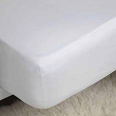 Belledorm 100% Cotton Sateen Bed Linen White (198x152cm)