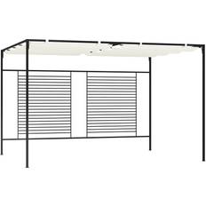 vidaXL Gazebo with Retractable Roof 3x4 m