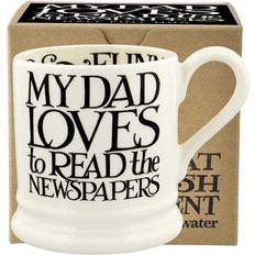 Emma bridgewater half pint mug Emma Bridgewater Black Toast My Dad Loves Half Pint Mug 30cl