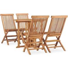 vidaXL 3059979 Essgruppe, 1 Tisch einschl. 4 Stühle