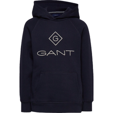 Gant Hoodies Barnkläder Gant Lock-Up Sweat Hoodie - Evening Blue (906760-430)