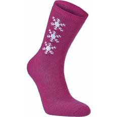 Ull Sokker Seger Kid's Lillen Socks - Cerise (6005009)