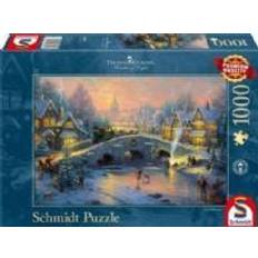 Schmidt Spiele Thomas Kinkade Spirit of Christmas 1000 Pieces