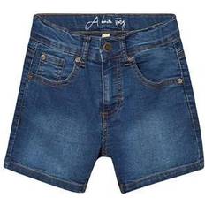 A Denim Story Shorts - Blue