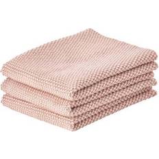 Zone Denmark Duge & Stofservietter Zone Denmark Knitted 3-pack Karklud Nude (27x27cm)