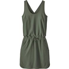 Waterafstotend Jurken Patagonia Fleetwith Dress - Kale Green