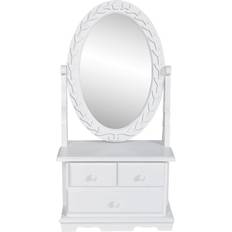 Furniture vidaXL Vanity Makeup Dressing Table 13x26cm