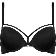 Space Odyssey Push Up Bra - Black