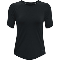 Under Armour Rush Short Sleeve Tops Women - Black/Iridescent