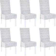 Rotin Chaises - Chaise de Cuisine 93cm 6pcs