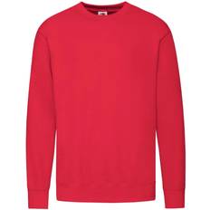 Fruit of the Loom Lightweight Set-In Sweatshirt - Red