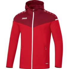 JAKO Champ 2.0 Hooded Jacket Women - Red/Wine Red