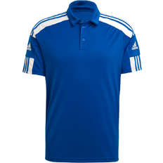 Blåa - Fotboll Pikétröjor adidas Squadra 21 Polo Shirt Men - Royal Blue/White