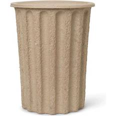 Beige Cajas de almacenamiento Ferm Living Paper Pulp Caja de almacenamiento