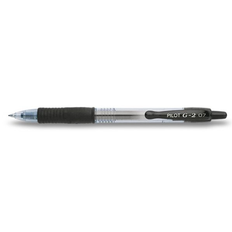 Svarte Penner Pilot G2 Gel Ink Rollerball Pen Black Medium Tip